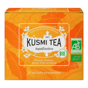 Чай трав'яний Kusmi Tea Аква Екзотика органічий в пакетиках, 20*2г