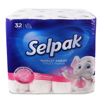 Папір туалетний Selpak Perfumed 3-шаровий, 32шт