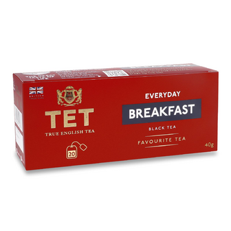 Чай чорний TET Everyday Breakfast байховий, 20*2г