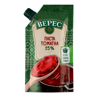 Паста томатна Верес 25% д/п, 130г
