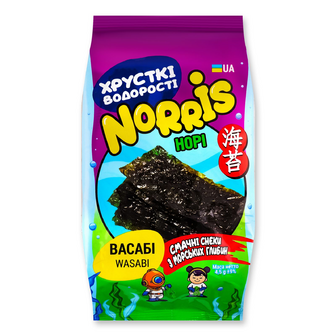 Чипси Norris васабі, 4.5г