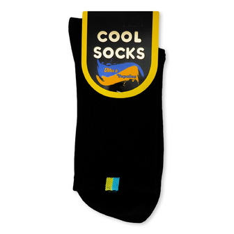 Шкарпетки чоловічі Cool Socks 18382 чорні р.25-27, 1 пара