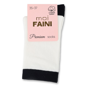 Шкарпетки жіночі moi Faini 213104 молочні р.35-37, 1 пара