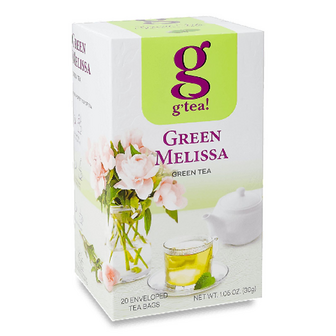 Чай зелений G'tea! Green Melissa, 20*1.5г