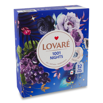 Чай Lovare 1001 ніч, 32*2г