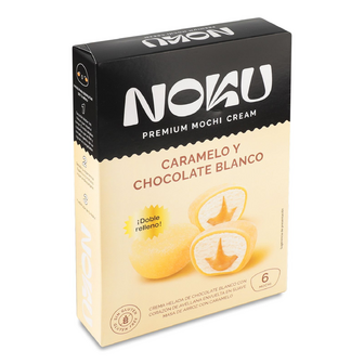 Десерт Noku Mochi Карамель та білий шоколад, 210г