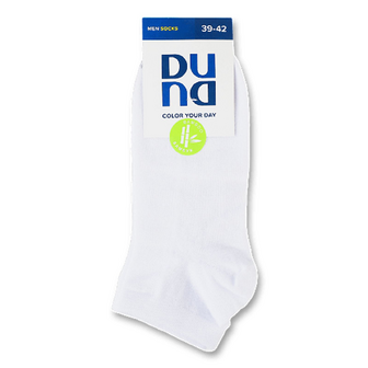 Шкарпетки чоловічі Duna 2160 білі р.25-27, 1 пара