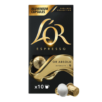 Кава мелена L'OR Espresso Or Absolu в капсулах 10 шт., 52г