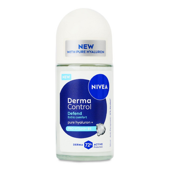 Дезодорант кульк Nivea Дерма контроль. Захист та екстракомфорт, 50мл