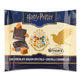 Шоколад чорний Witor's з подрібненою карамеллю, 40г