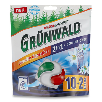 Капсули для прання Grunwald 2в1, 12*18г