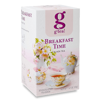 Чай чорний G'tea! Breakfast Time, 20*2г
