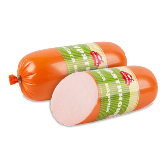 Ковбаса Забіяка З курятиною варена 1 ґ, 100г