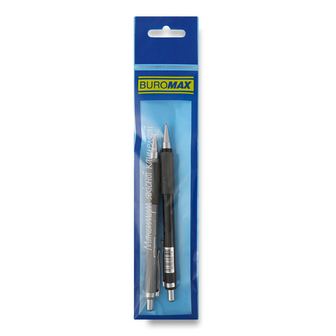 Олівець механічний Buromax Classical 0,5 мм 8658-2, 2шт