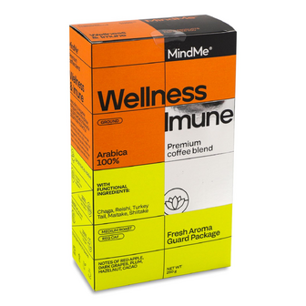 Суміш кави мелена MindMe Wellness&Imune преміальна, 250г