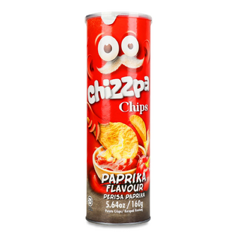 Чипси Chizzpa зі смаком паприки, 160г
