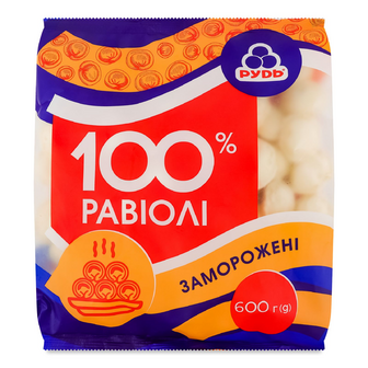 Равіолі Рудь 100%, 600г