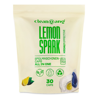 Капсули для посудомийних машин Cleangang Lemon Spark All-in-One, 30шт/уп