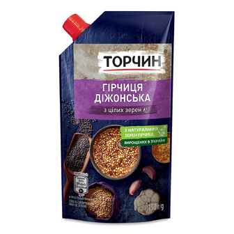 Гірчиця «Торчин» «Діжонська» д/п, 130г