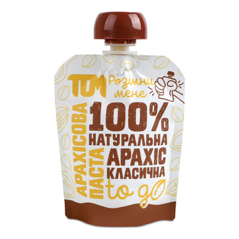 Арахісова паста TОМ класична д/п, 64г