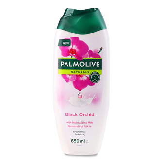 Гель для душу Palmolive Naturals чорна орхідея та молочко, 650мл