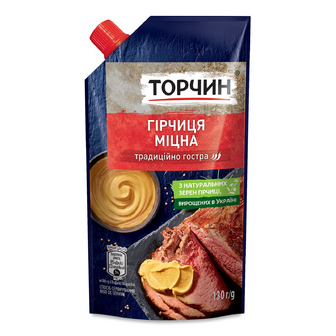 Гірчиця «Торчин» «Міцна» д/п, 130г