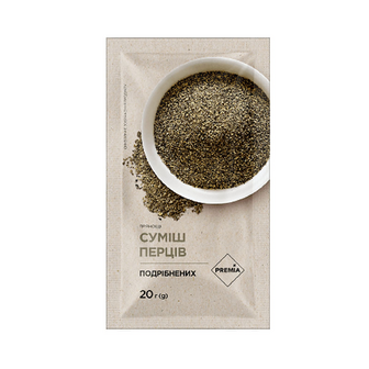 Суміш перців PREMIA подрібнених, 20г