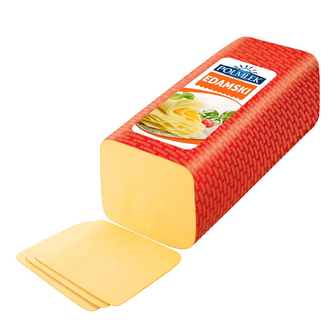 Сир Polmlek Едам 43%, 100г