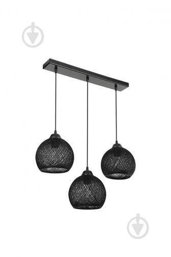 ВИТРИНА! Подвес Luna Yumak Line 3x60 Вт Е27 черный MDL.4749