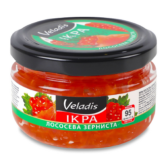 Ікра лососева Veladis зерниста, 95г