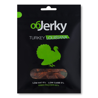 Індичка обJerky Луізіана в'ялена, 50г