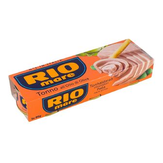 Тунець Rio Mare в оливковій олії, 3*80г