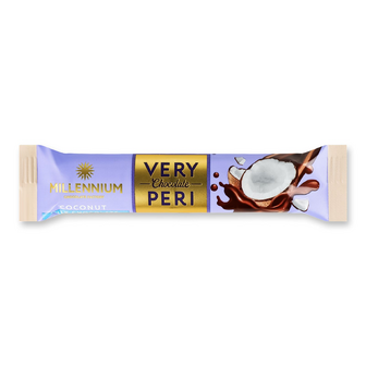 Шоколад молочний Millennium Very Peri з начинкою та кокосом, 34г