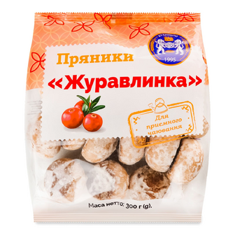 Пряники Кулиничі Журавлинка, 300г