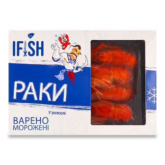 Раки Ifish у розсолі варено-морожені, 0.5кг