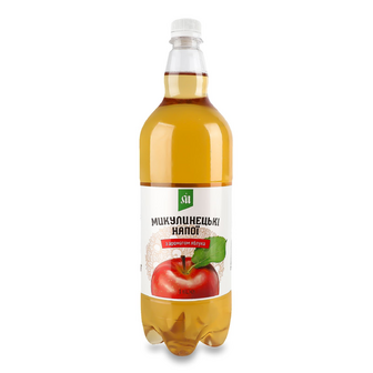 Напій Микулинецькі напої яблуко, 1л