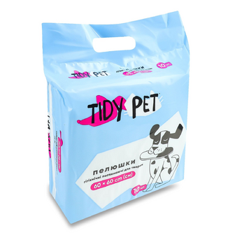 Пелюшки для тварин Tidy Pet гігієнічні 60х60 см, 10шт