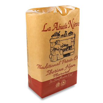 Чипси La Abuela Nieves зі смаком іберійської шинки, 150г