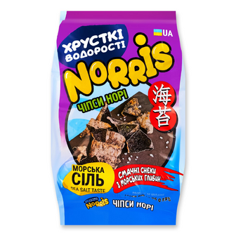 Чипси Norris норі з сіллю, 25г
