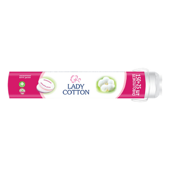 Диски ватні Lady Cotton косметичнi, 150+25шт/у