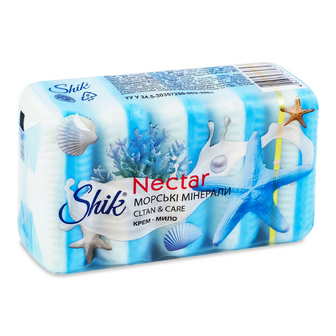 Крем-мило Shik Nectar Морські мінерали, 5*70г