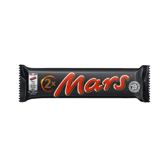 Шоколадний батончик Mars x2 з нугою, 70г