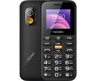 Мобільний телефон Nomi i1820 Black (чорний)