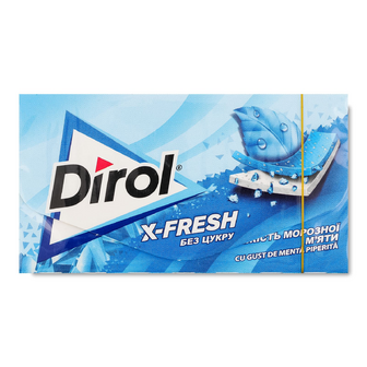 Гумка жувальна Dirol Х-Fresh «Морозна м'ята», 13.5г