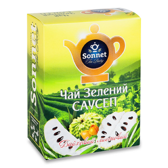 Чай зелений Sonnet Саусеп байховий, 70г