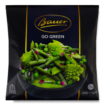 Суміш овочева Bauer Go Green, 400г