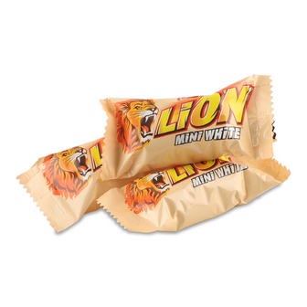 Цукерки Lion Mini white, 100г