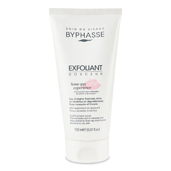 Скраб для обличчя Byphasse Home spa для чутливої та сухої шкіри, 150мл