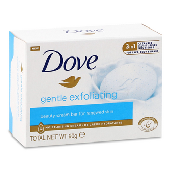 Крем-мило Dove «Ніжне злущування», 90г