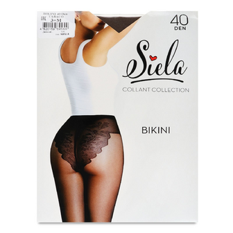 Колготки жіночі Siela Bikini 40 den tabaco р.3, шт